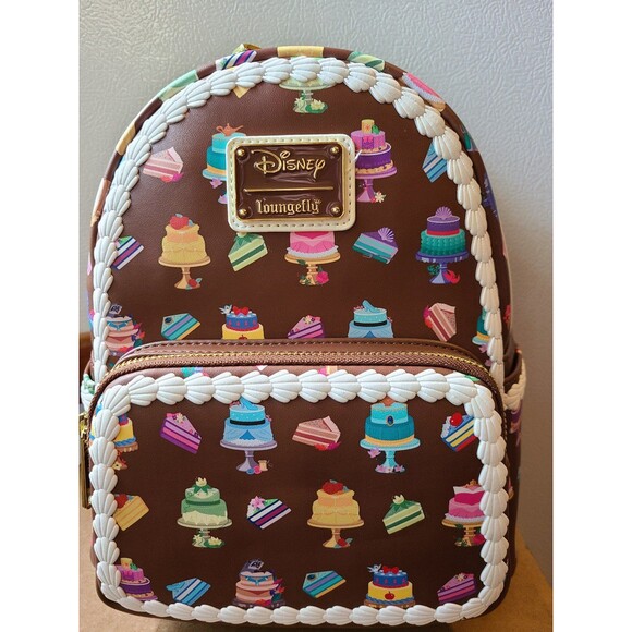 Loungefly Disney Princess Cakes Mini Backpack NWT Valentine Gift